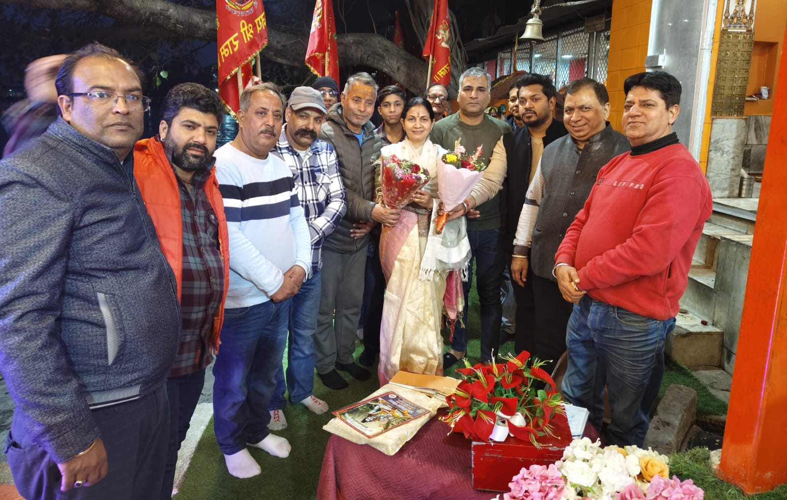 महापौर अनिता ममगाईं का स्वागत